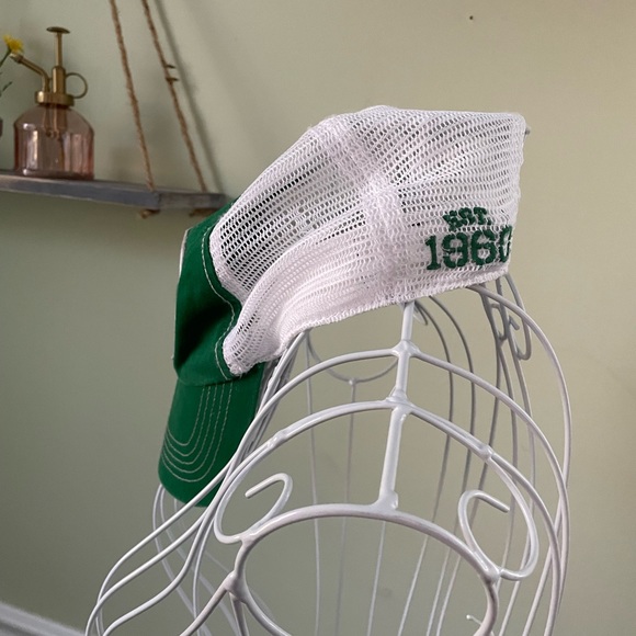 NY New York Jets Vintage Distressed Trucker Baseball Hat Cap - Picture 2 of 7